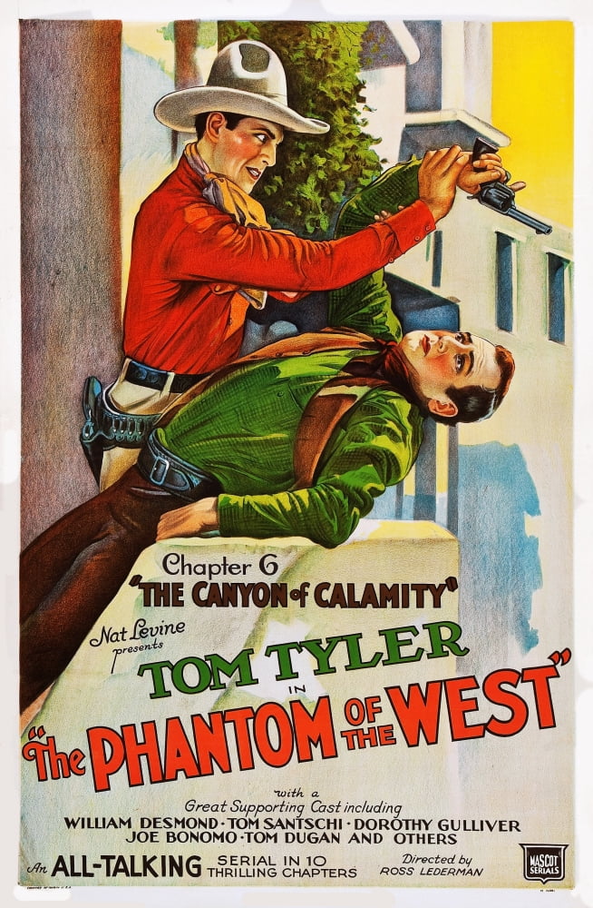 The Phantom Of The West U Canvas Art - (24 x 36)