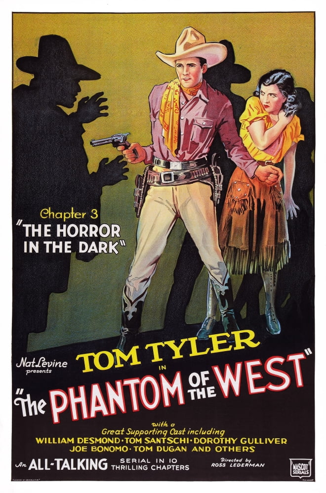 The Phantom Of The West U Canvas Art - (24 x 36)