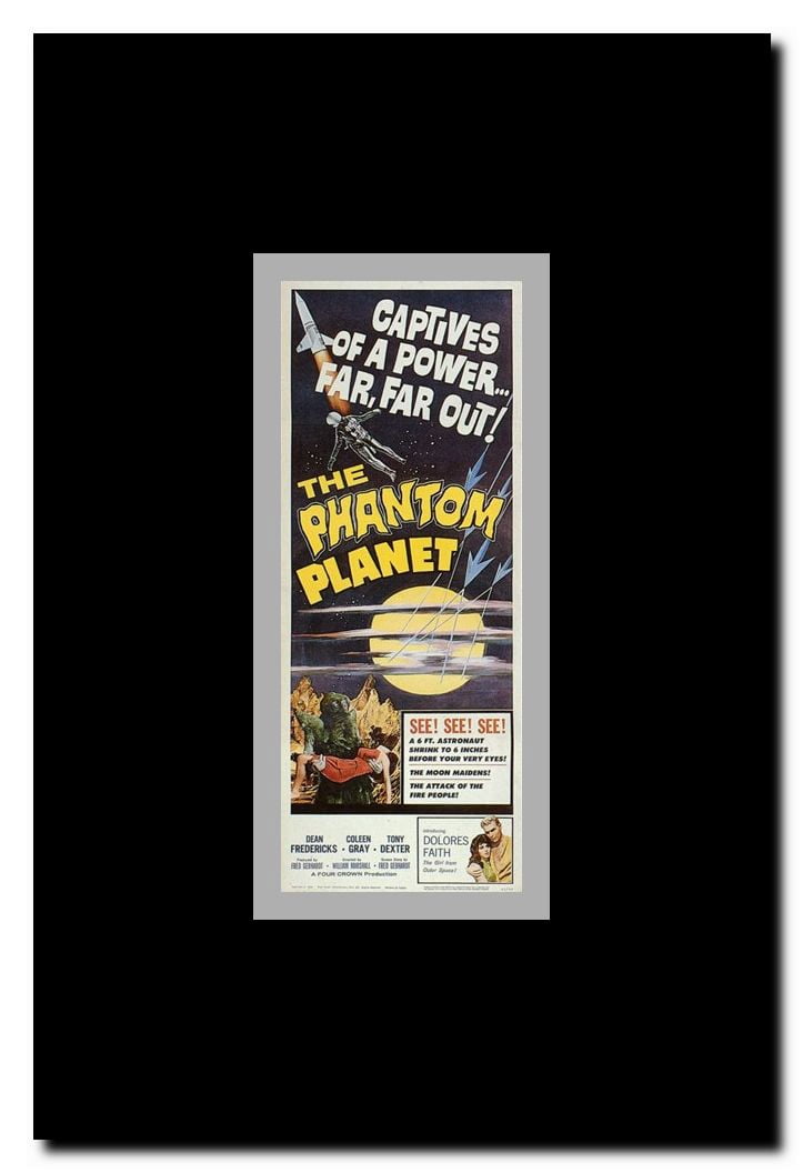 The Phantom Planet Framed Movie Poster