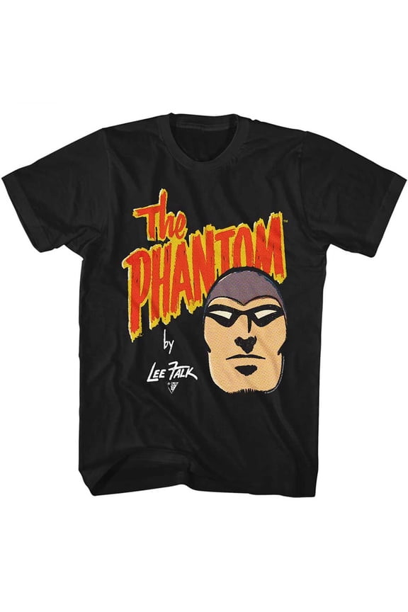 The Phantom The Phantom's Face Black Adult T-Shirt