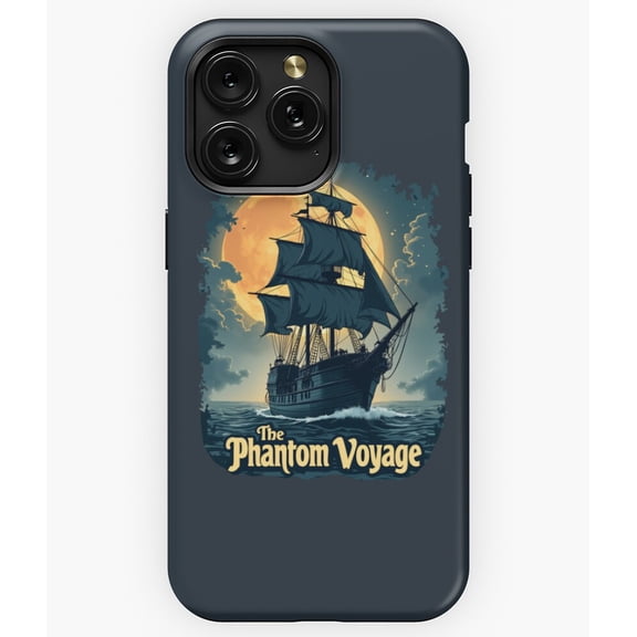 The Phantom Voyage Ghost Ship Art G2680 Phone Case for iPhone17 16 15 14 13 12 11 Pro Max