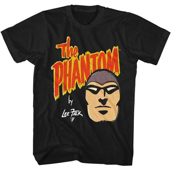 The Phantom The Phantoms Face Black Adult T-Shirt Xlt