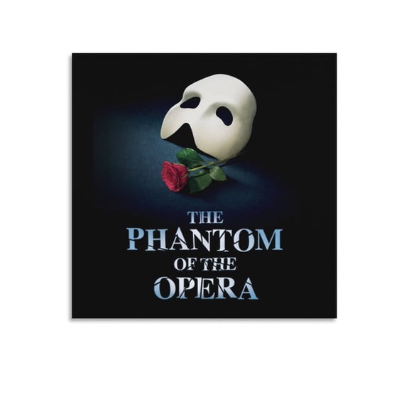 The Phantom of The Opera Movie Poster (2) Picture Print Wall Art Poster Painting Canvas Posters Artworks Gift Room Aesthetic 20x20inch(50x50cm)