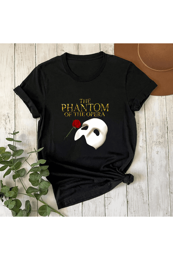 The Phantom of The Opera Theater Classic Mask Unisex T-Shirt V1130976 up to size 5XL