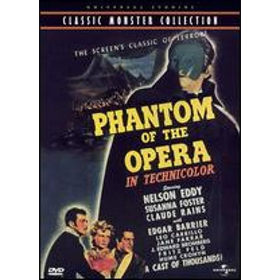 Pre-Owned The Phantom of the Opera (DVD 0025192076725) directed by Arthur Lubin