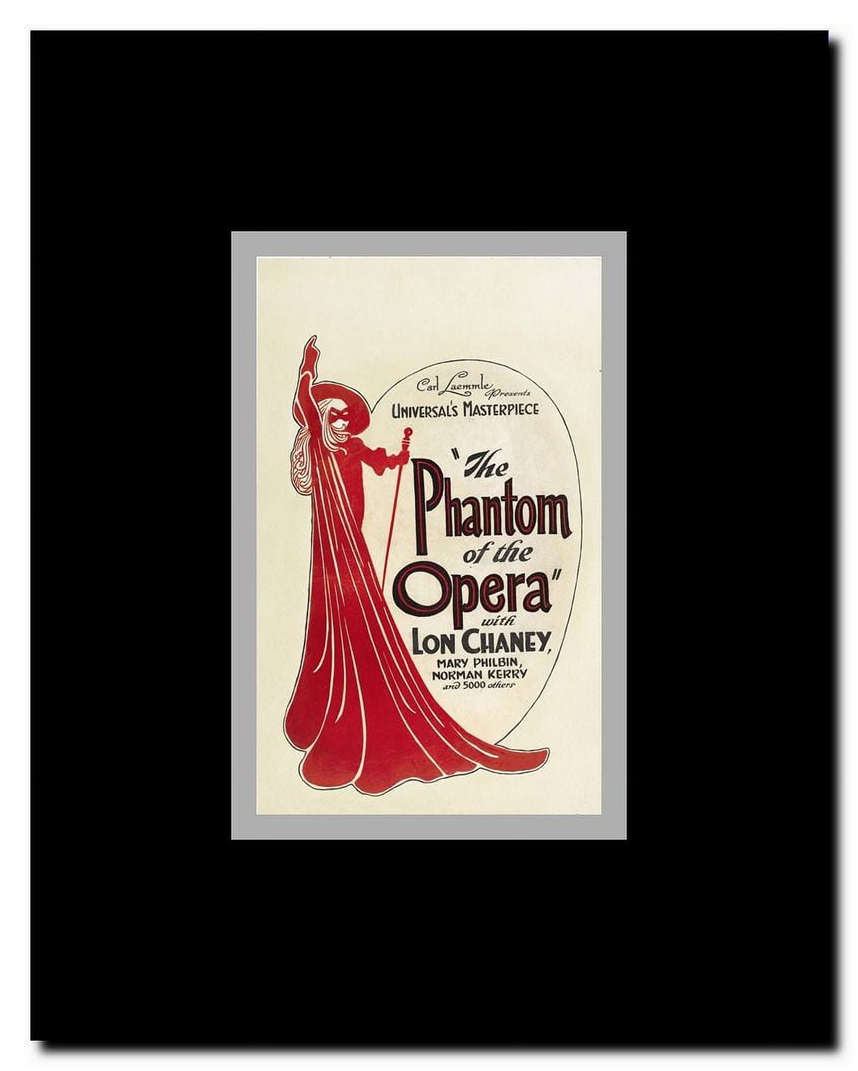 The Phantom of the Opera Framed Movie Poster