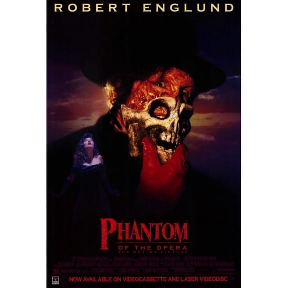 The Phantom of the Opera Movie Poster Print (27 x 40) - Item # MOVCH9323