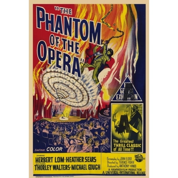 The Phantom of the Opera Movie Poster Print (27 x 40) - Item # MOVEF9366