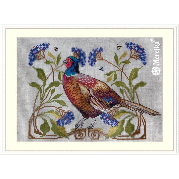 The Pheasant K-149A Counted Cross-Stitch Kit