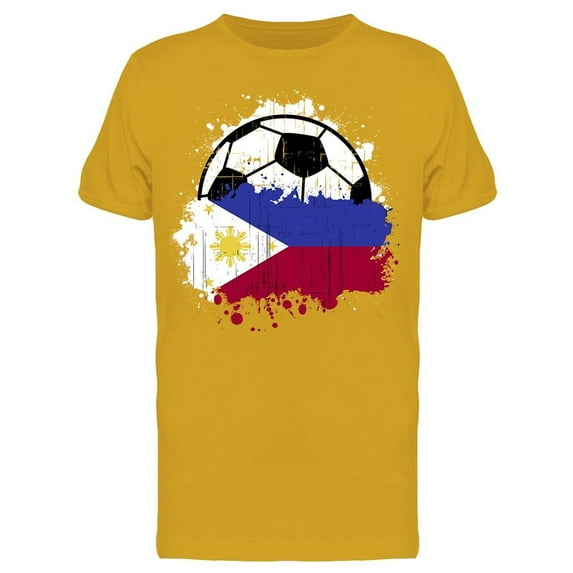 The Philippines Soccer Team T-Shirt Men -Image by Shutterstock Men T-Shirt, Male Medium