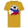 thumbnail image 1 of The Philippines Soccer Team Tee Men's -Image by Shutterstock Men's T-shirt, 1 of 2