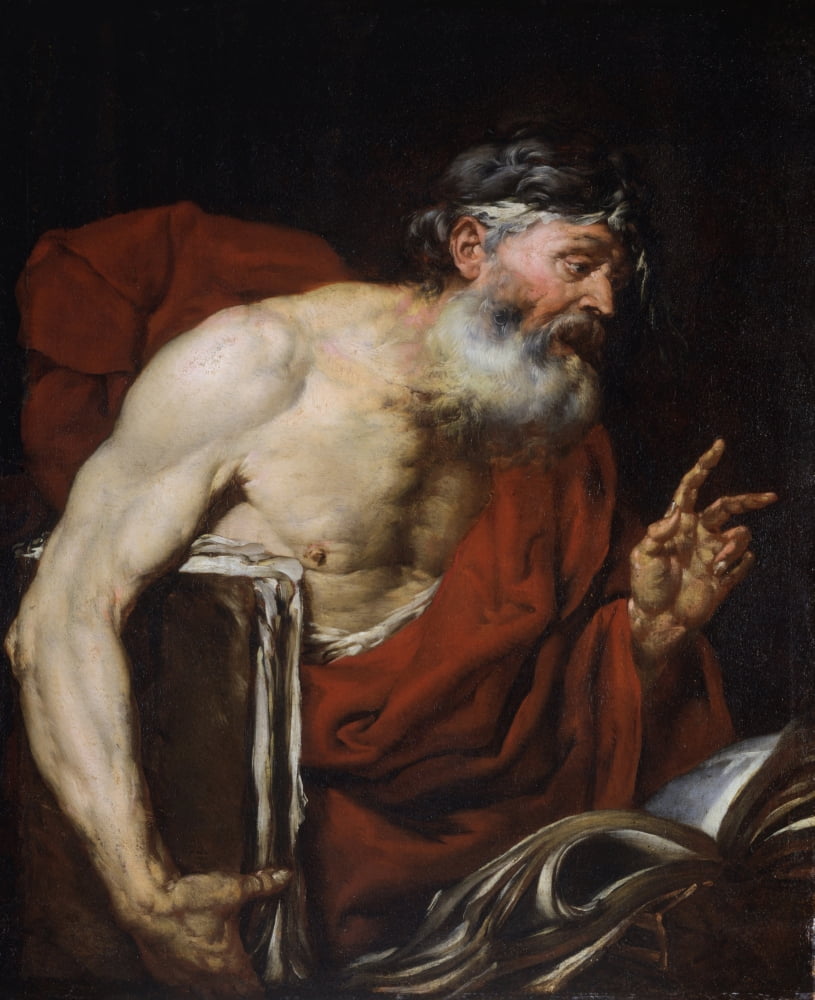 The Philosopher (Il Filosofo) Canvas Art - (18 x 24)
