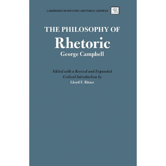 Pre-Owned The Philosophy of Rhetoric 9780809314188 Used