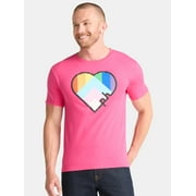 Pride The Phluid Project All Gender Pride Rainbow Heart Cotton Graphic Tee, Men’s Sizes XS-3XL