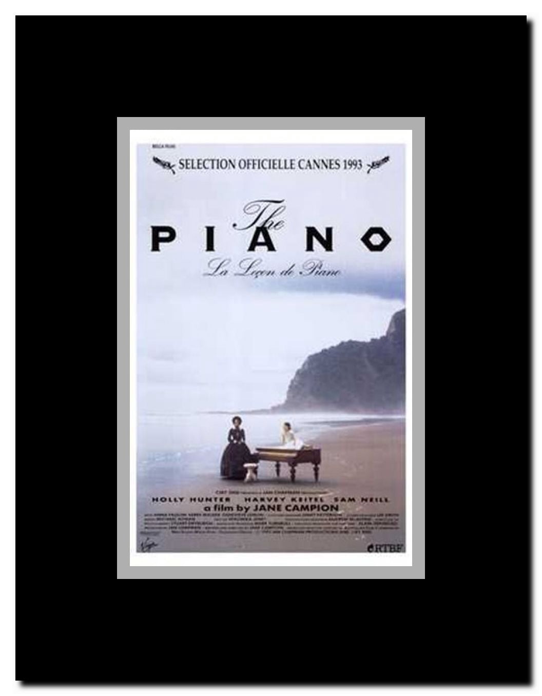 The Piano Framed Movie Poster