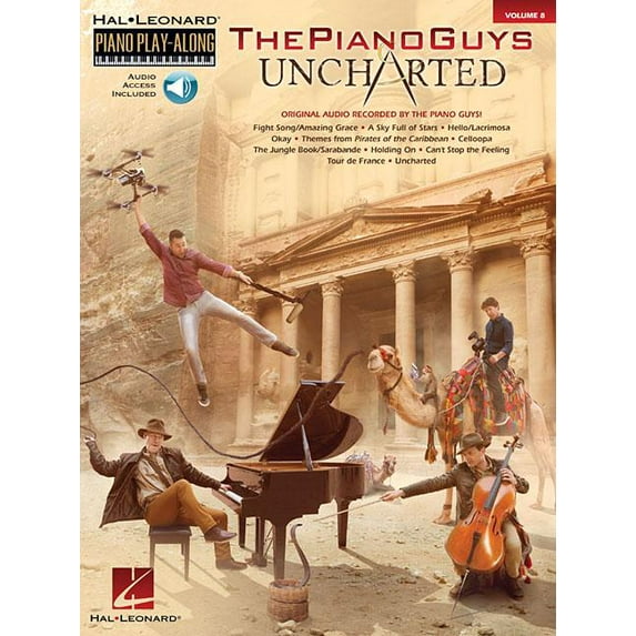 The Piano Guys - Uncharted: Piano Play-Along Volume 8 (Paperback) by The Piano Guys