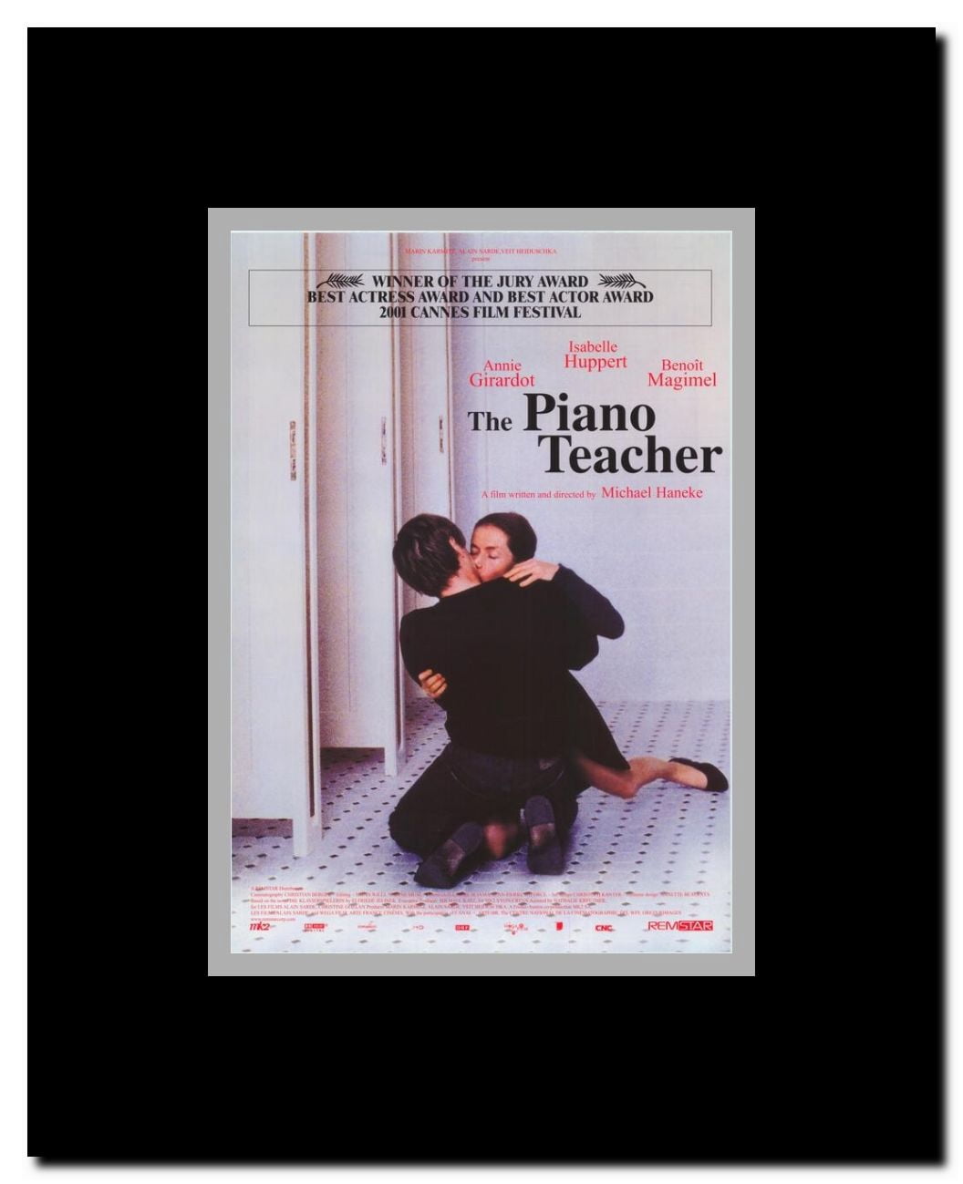 The Piano Teacher Framed Movie Poster