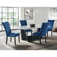 thumbnail image 1 of The Picket House Furnishings Dillon Standard Height White 5PC Dining Set, 1 of 3