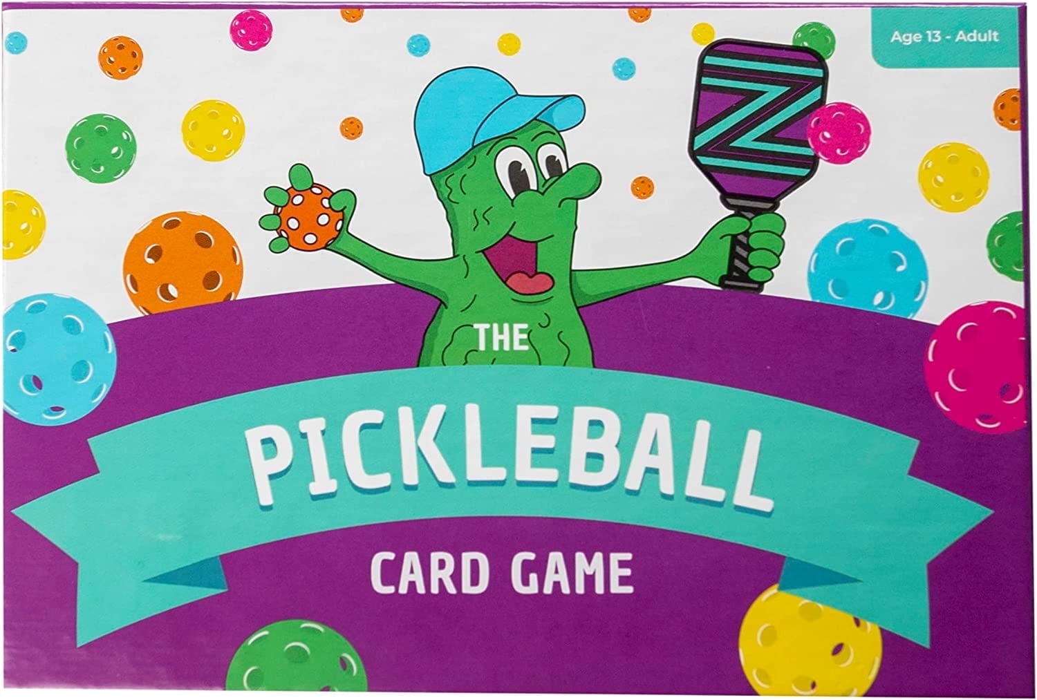 PCG Pickleball Playing Cards Game, Strategy, Luck, and Fun for Adults, 2 or 4 Players