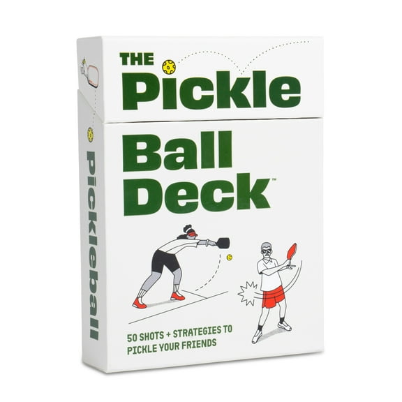 DSS Games The Pickleball Deck: 50 Shots + Strategies to Pickle Your Friends [Pickleball Gift Ideas, Pickleball Cards, Gifts For Him and Her]