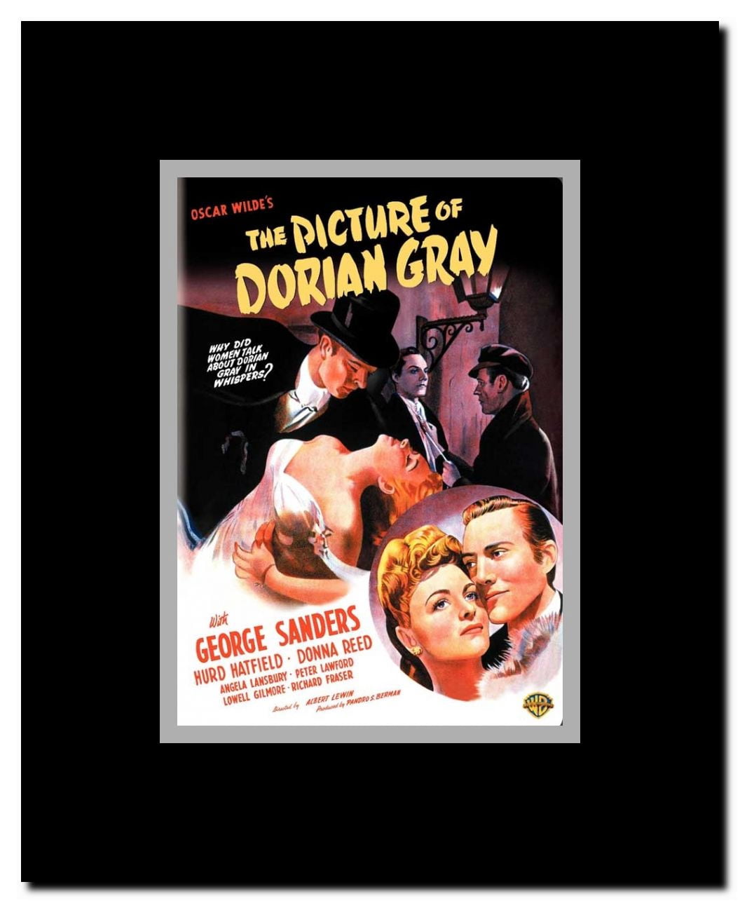 The Picture of Dorian Gray Framed Movie Poster