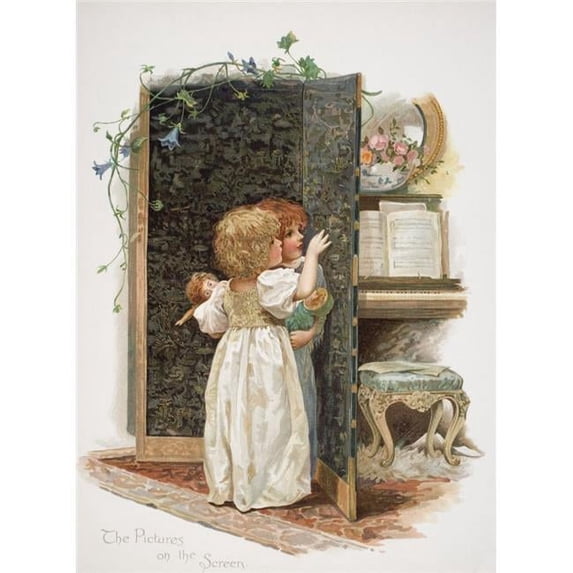 The Pictures On The Screen Poster Print, Large - 24 x 32