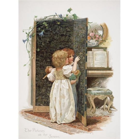 The Pictures On The Screen Poster Print, Large - 24 x 32