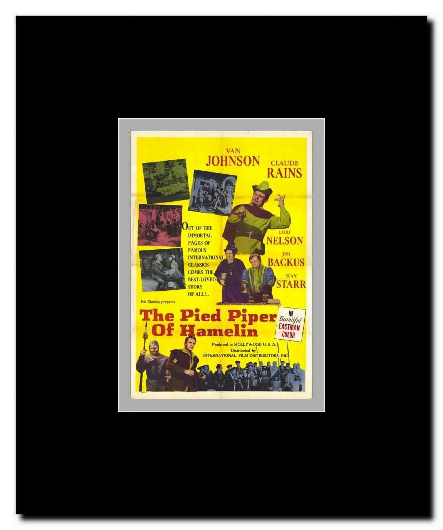 The Pied Piper of Hamelin Framed Movie Poster