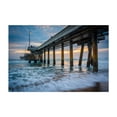 thumbnail image 1 of The Pier & Waves 02 - Los Angeles California Photography Unframed Wall Art Print 20 x 30 inches, 1 of 7