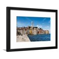 thumbnail image 1 of The Pier and the City of Rovinj on Istria Peninsula in Croatia, Framed Art Print Wall Art by anshar Sold by Art.Com, 1 of 6