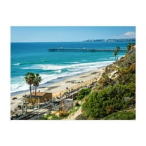 The Pier in San Clemente - California Photography Unframed Wall Art Print 5 x 7 inches