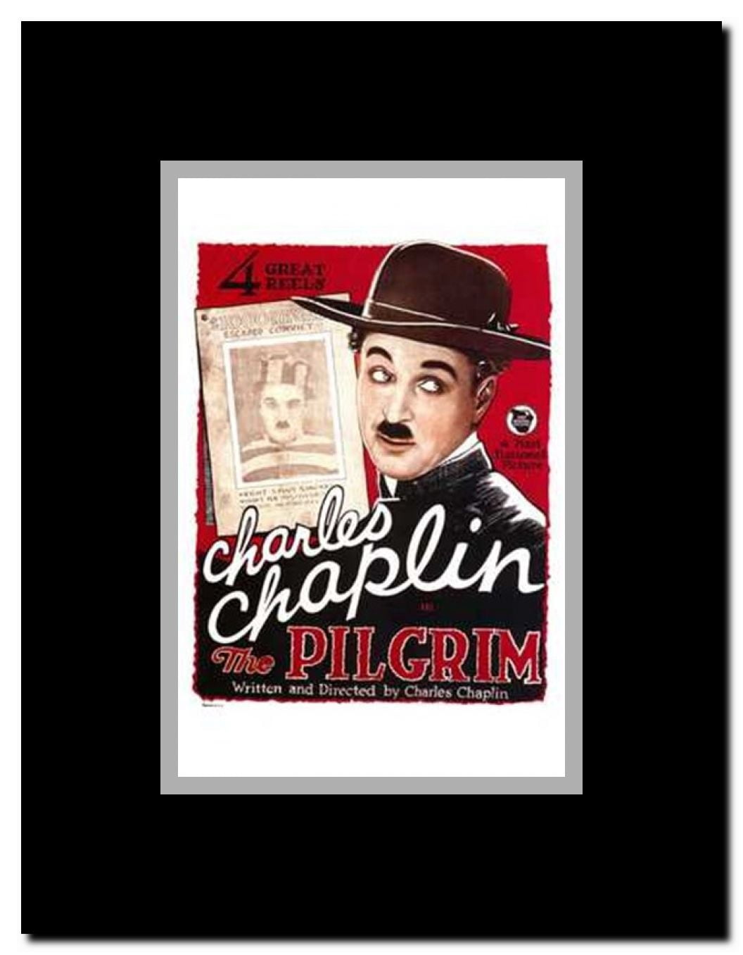 The Pilgrim Framed Movie Poster