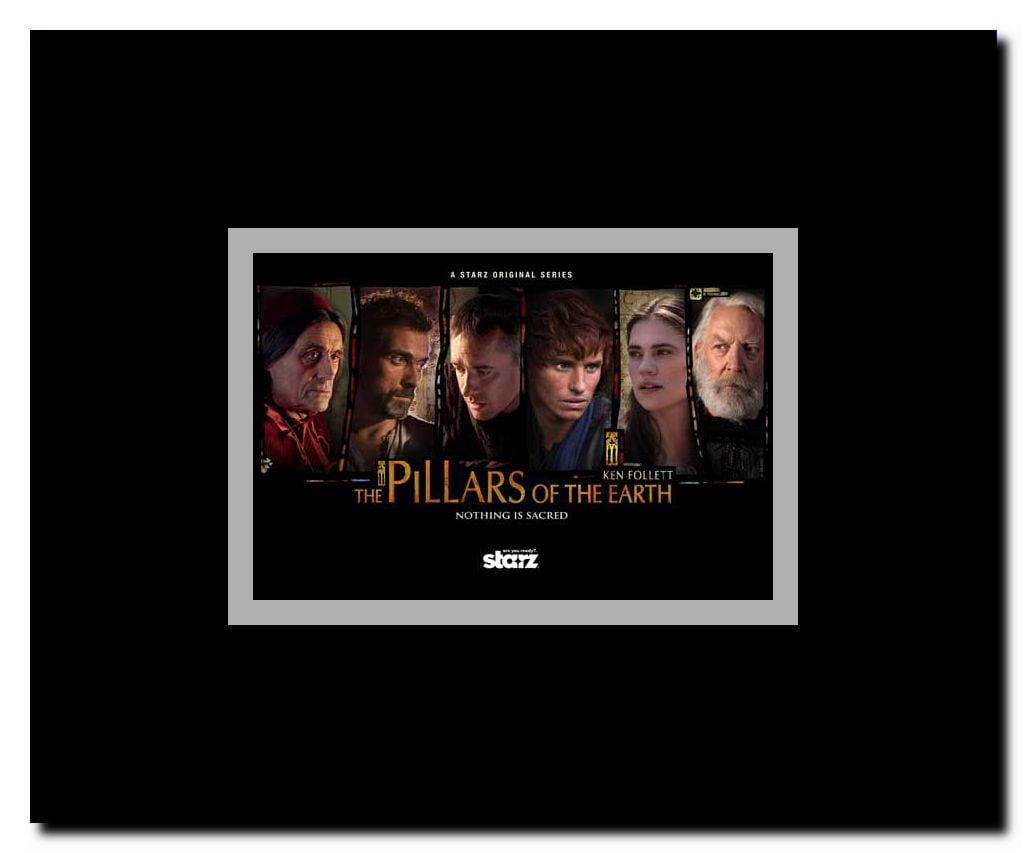 The Pillars of the Earth (TV) Framed Movie Poster
