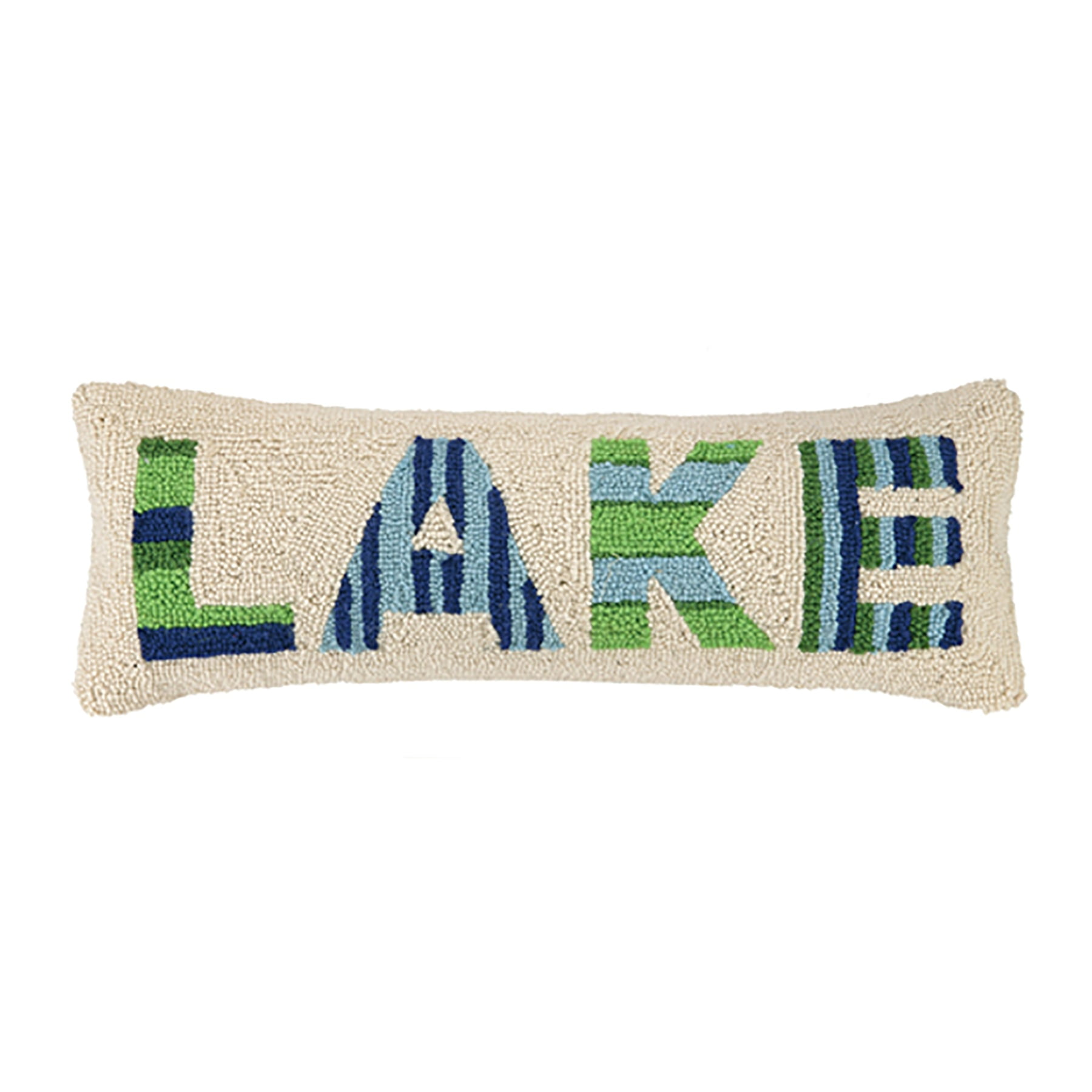 The Pillow Shoppe Lake Hook Multicolor Decorative Pillow, 8"X24"