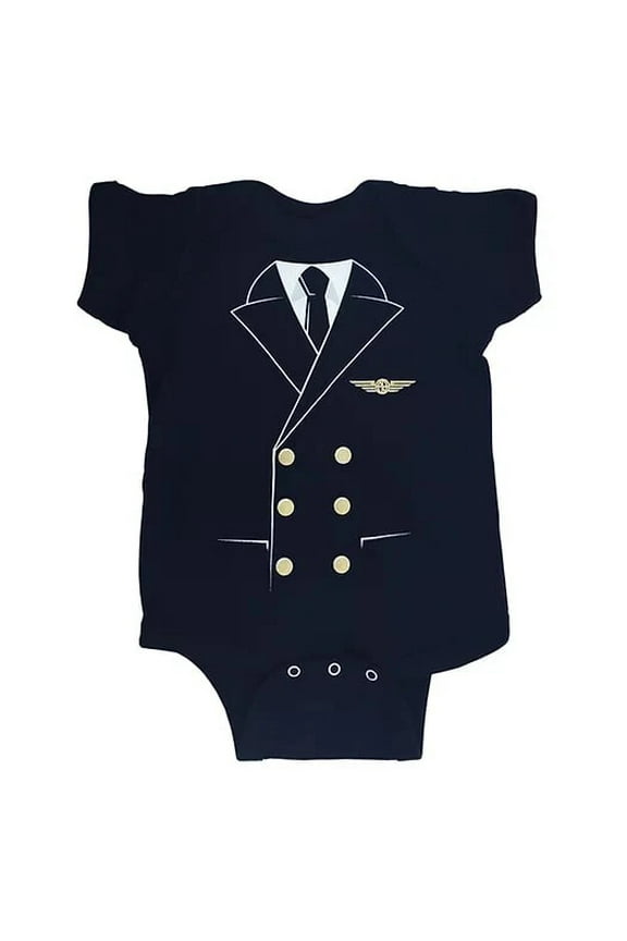 The Pilot Uniform Baby Bodysuit - 18 months