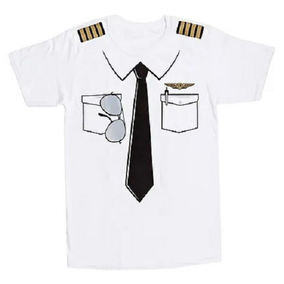 The Pilot Uniform T- Shirt - Adult 2XL