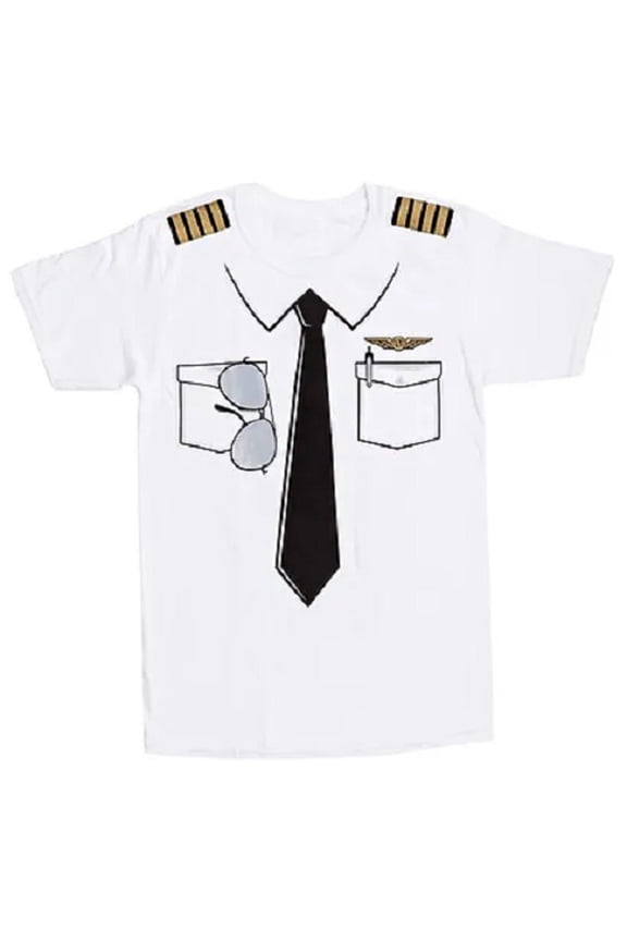 The Pilot Uniform T- Shirt - Adult XL
