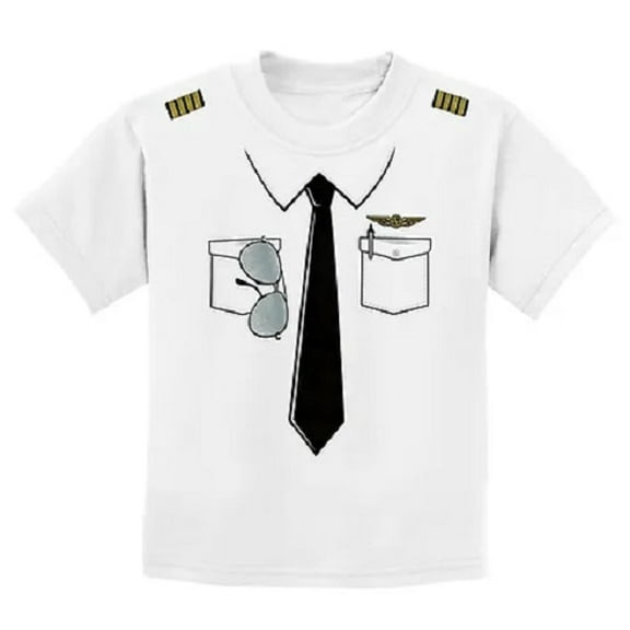 The Pilot Uniform T -Shirt Youth Youth Medium