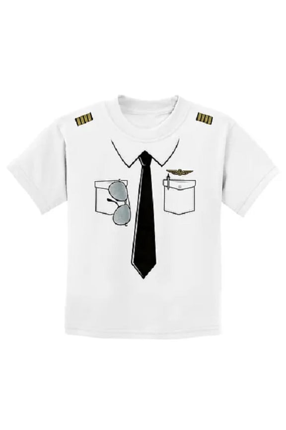 The Pilot Uniform T -Shirt Youth Youth Medium