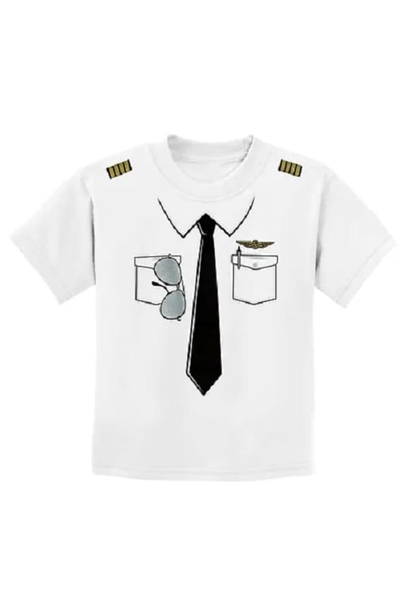The Pilot Uniform T -Shirt Youth Youth Small