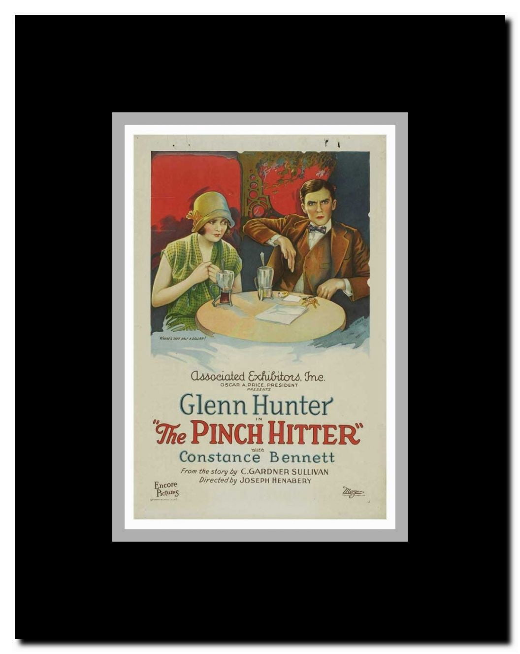 The Pinch Hitter Framed Movie Poster