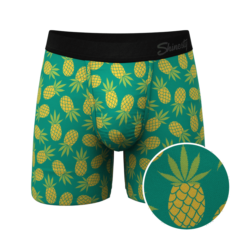 The Pineapple Express - Shinesty Pineapple Ball Hammock Pouch Underwear 3X  