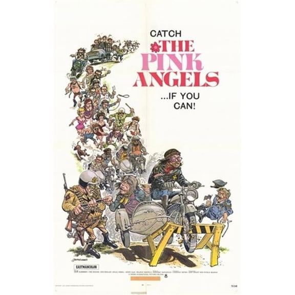 The Pink Angels Movie Poster (11 x 17)