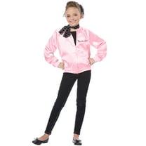 The Pink Satin Ladies Child Costume