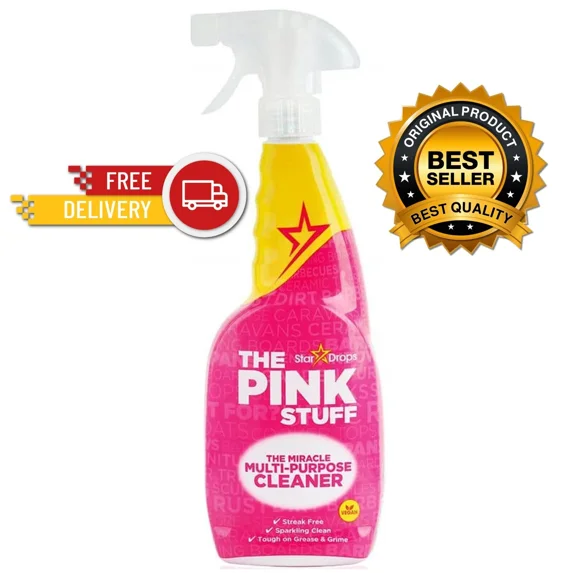 The Pink Stuff Miracle 750 Ml Multi-Surface Cleaner - 26 Fl Oz