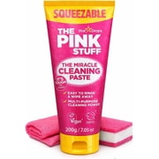 The Pink Stuff Miracle Cleaning Paste 200g   Squeezable All-Purpose Cleaner   Tough on Grease, Grime & Stains   Multi-Surface Cleaning Paste