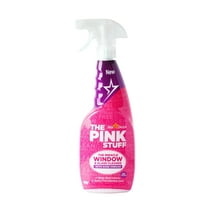 The Pink Stuff, Miracle Window and Glass Cleaner Spray, Rose Vinegar, 25.36 Fluid Ounce