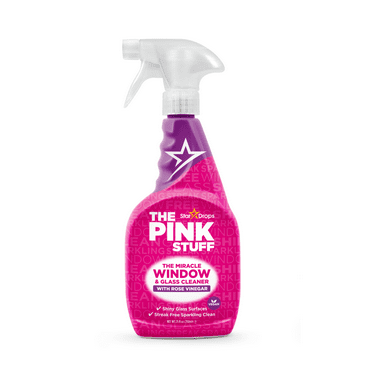 The Pink Stuff, Miracle Window and Glass Cleaner Spray, Rose Vinegar, 25.36 Fluid Ounce