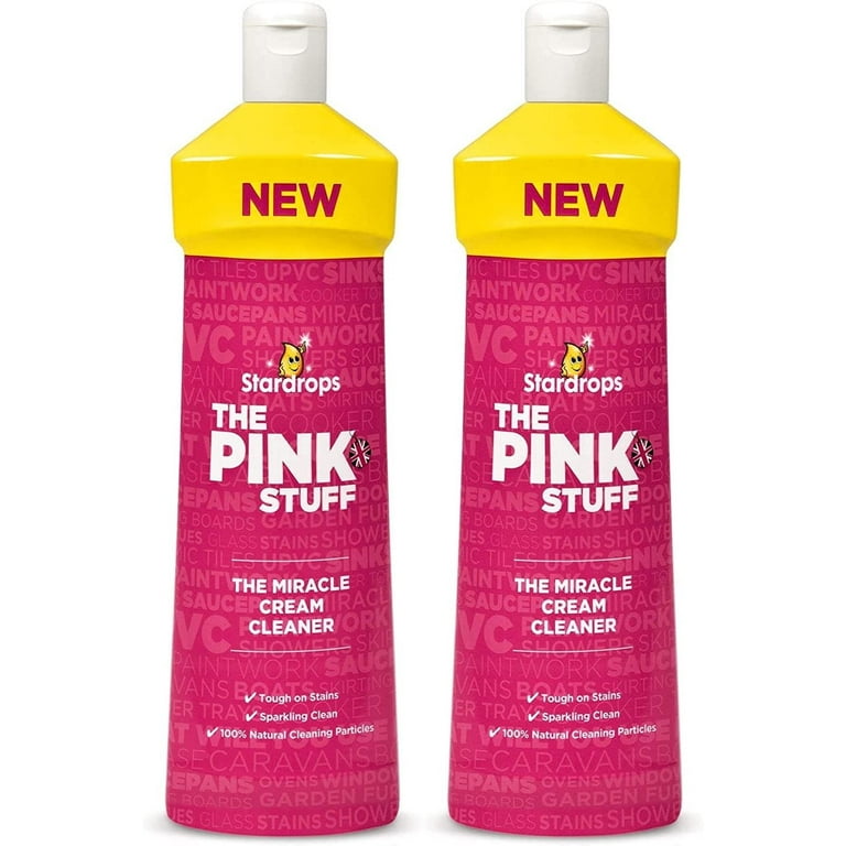  Stardrops - The Pink Stuff - The Miracle All Purpose Floor  Cleaner - Pack of 2, 67.6 Fl Oz (82375) : Health & Household