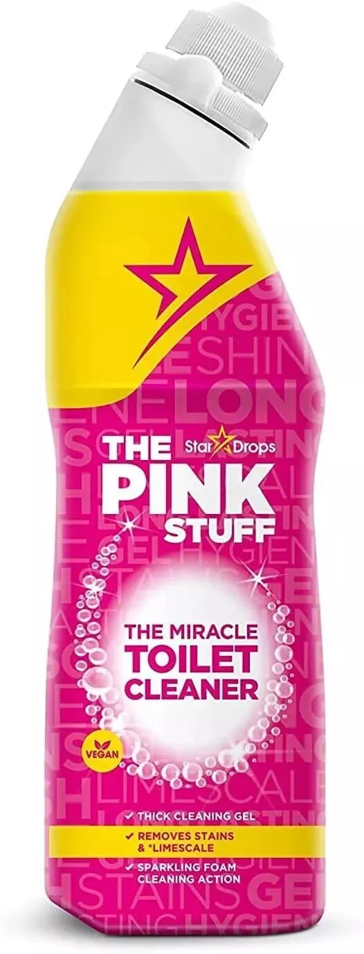 The Pink Stuff Stardrops Miracle Toilet Cleaner 750 Ml. 25 Oz